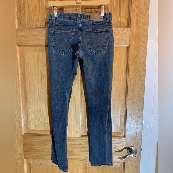 Aeropostale Slim Straight Leg Jeans - Men’s Size 28X32 - Dark Wash - Picture 2 of 6